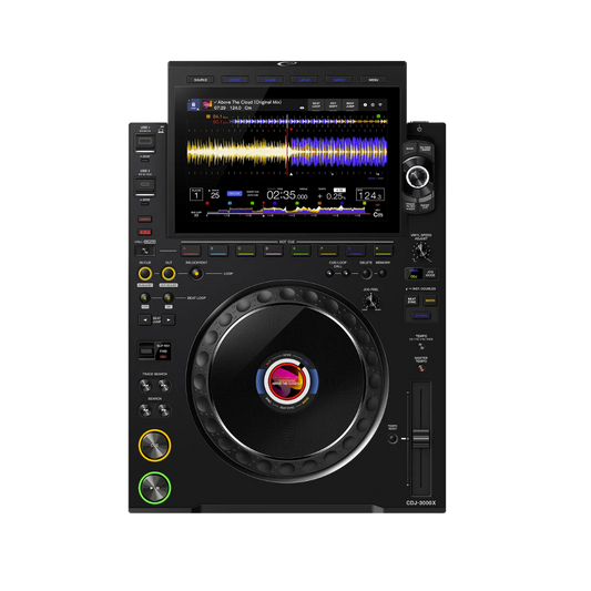 AlphaTheta CDJ-3000X Professional DJ Player (Black)